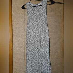 NWT Aerie Sleeveless Knee Length Gray Dress, Medium